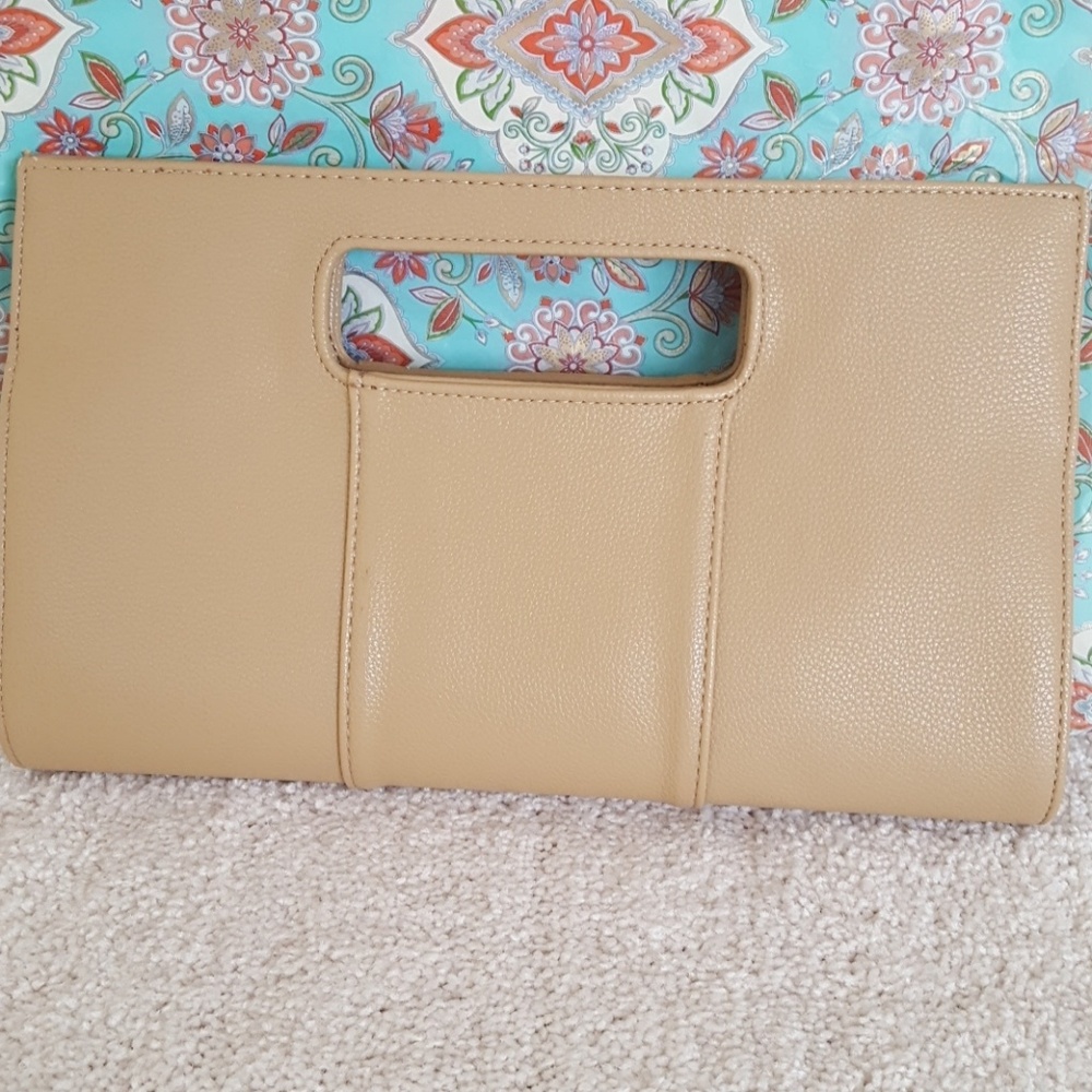 Brand New Beige Clutch